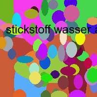 stickstoff wasser abwasser